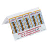 WILWOOD Temperature Measuring Indicator Strips 10pk 400-15671