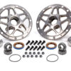 WINTERS Forged Alum Direct Mount Front Hub Kit Silver 3980C