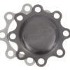 WINTERS Wide 5 Front Dust Cap Black 5094BK