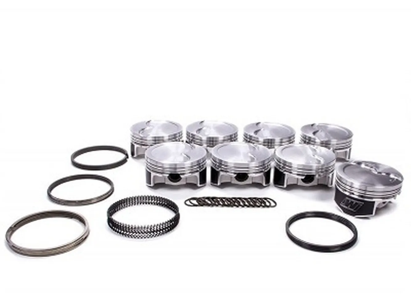 WISECO GM LS Piston & Ring Set Dome 4.030 Bore +5cc K448X3