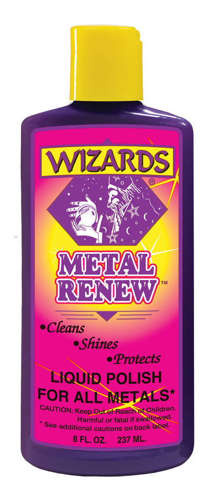 WIZARD PRODUCTS Metal Renew Polish 8oz. 11020