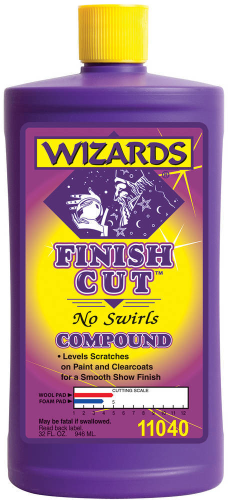 WIZARDS PRODUCTS No Swirls Compound 32oz. 11040