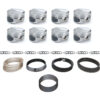 WISECO-PRO TRU BBC Dome Piston Set 4.310 Bore +21cc PTS522A6