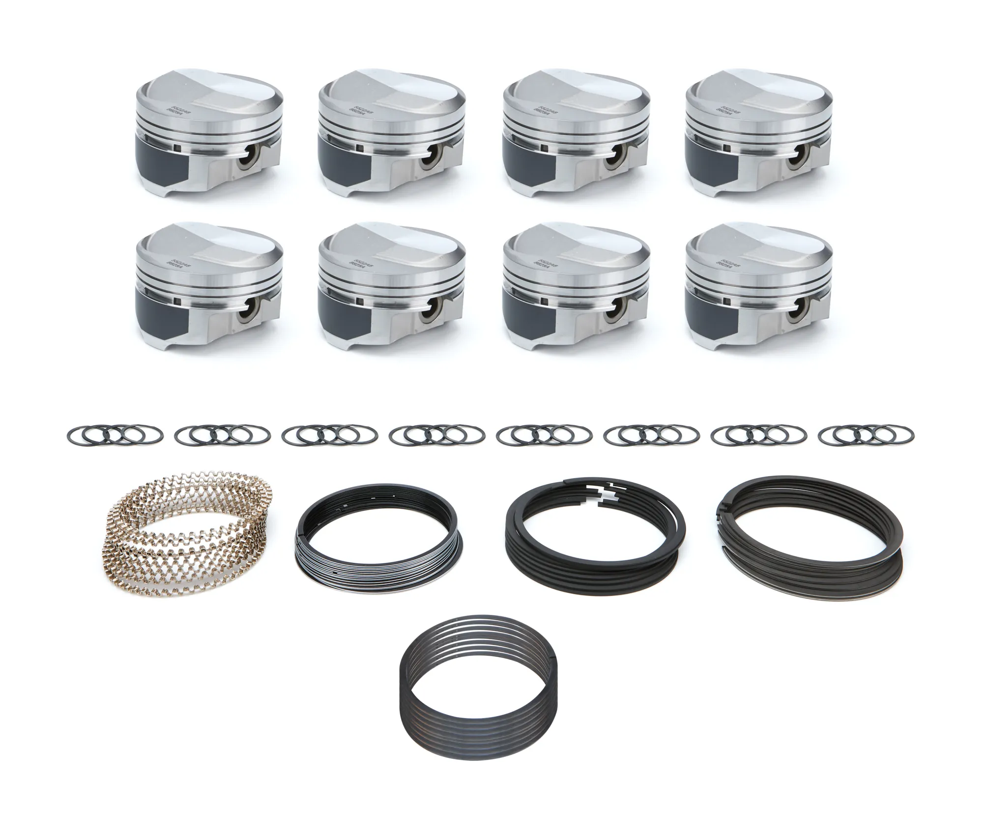 WISECO-PRO TRU BBC Dome Piston Set 4.310 Bore +21cc PTS522A6