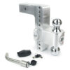 WEIGH SAFE Turnover Ball  8in Drop Hitch w/ 2.5in Shank CTB8-2.5-KA