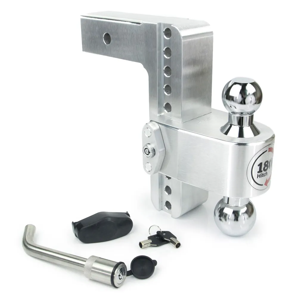 WEIGH SAFE Turnover Ball 8in Drop Hitch w/ 2.5in Shank CTB8-2.5-KA