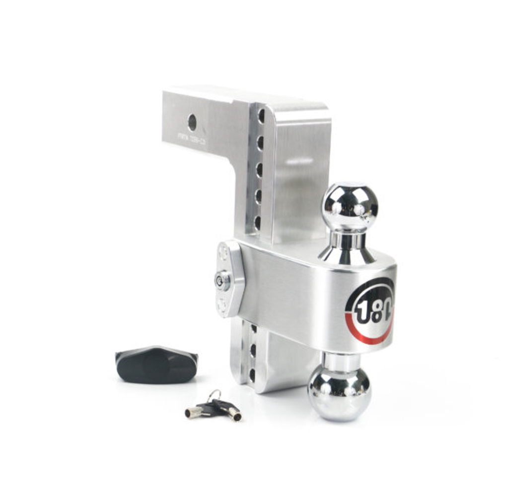 WEIGH SAFE Turnover Ball 8in Drop Hitch w/ 2.5in Shank CTB8-2.5