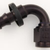 XRP-XTREME RACING PROD. #6 120 Deg Push-On Hose End Black 231206BB
