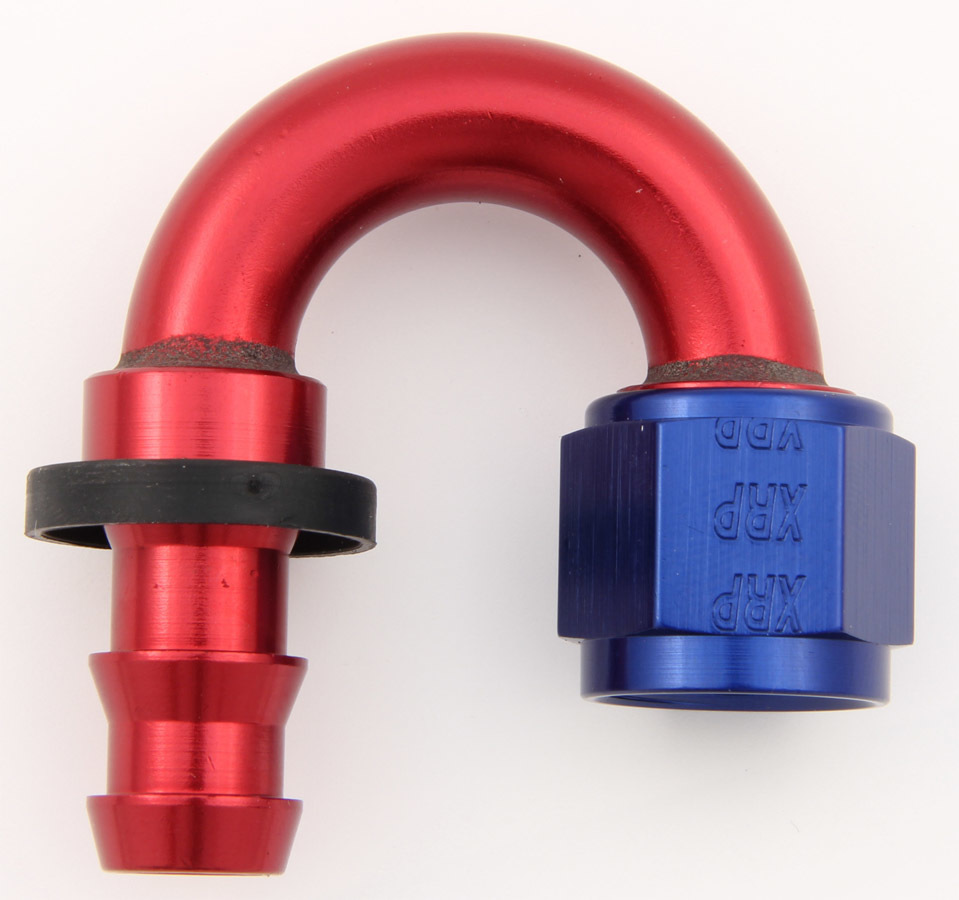 XRP-XTREME RACING PROD. #8 180 Deg Push-On Hose End 231808