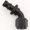 XRP-XTREME RACING PROD. #6 60 Deg Push-On Hose End Black 236006BB