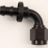 XRP-XTREME RACING PROD. #6 90 Deg Push-On Hose End Black 239006BB