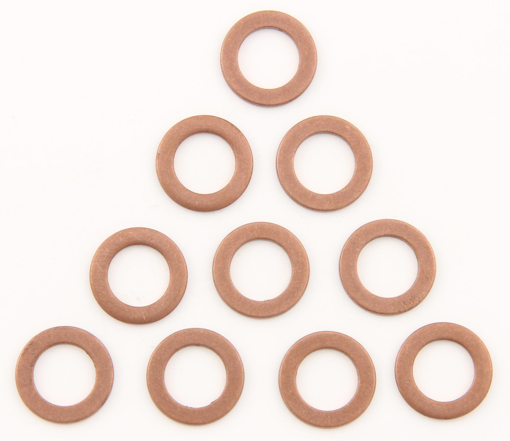 XRP-XTREME RACING PROD. #3 Copper Crush Washers 10 Pk 890003