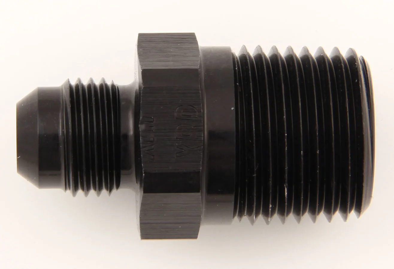 XRP-XTREME RACING PROD. Adapter #6 Flr X 1/2 Npt Black 981668BB