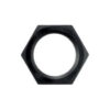 XRP-XTREME RACING PROD. #6 Bulkhead Nut-Aluminum Black 992406BB