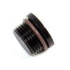 XRP-XTREME RACING PROD. -12 ORB Internal Hex Port Plug Alum. - Black IHP012