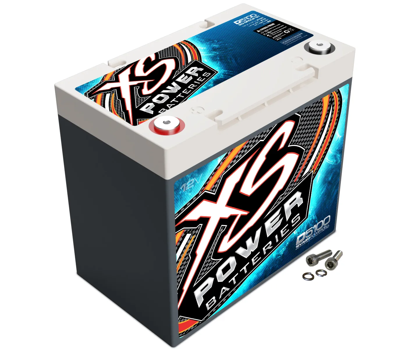 XS POWER BATTERY XS Power AGM Battery 12 Volt 872A CA D5100