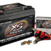 XS POWER BATTERY AGM Battery 16v 2 Post & HF Charger Combo Kit XP1000CK1