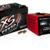 XS POWER BATTERY AGM Battery 16V 2 Post w/15A IntelliCharger XP1000CK2