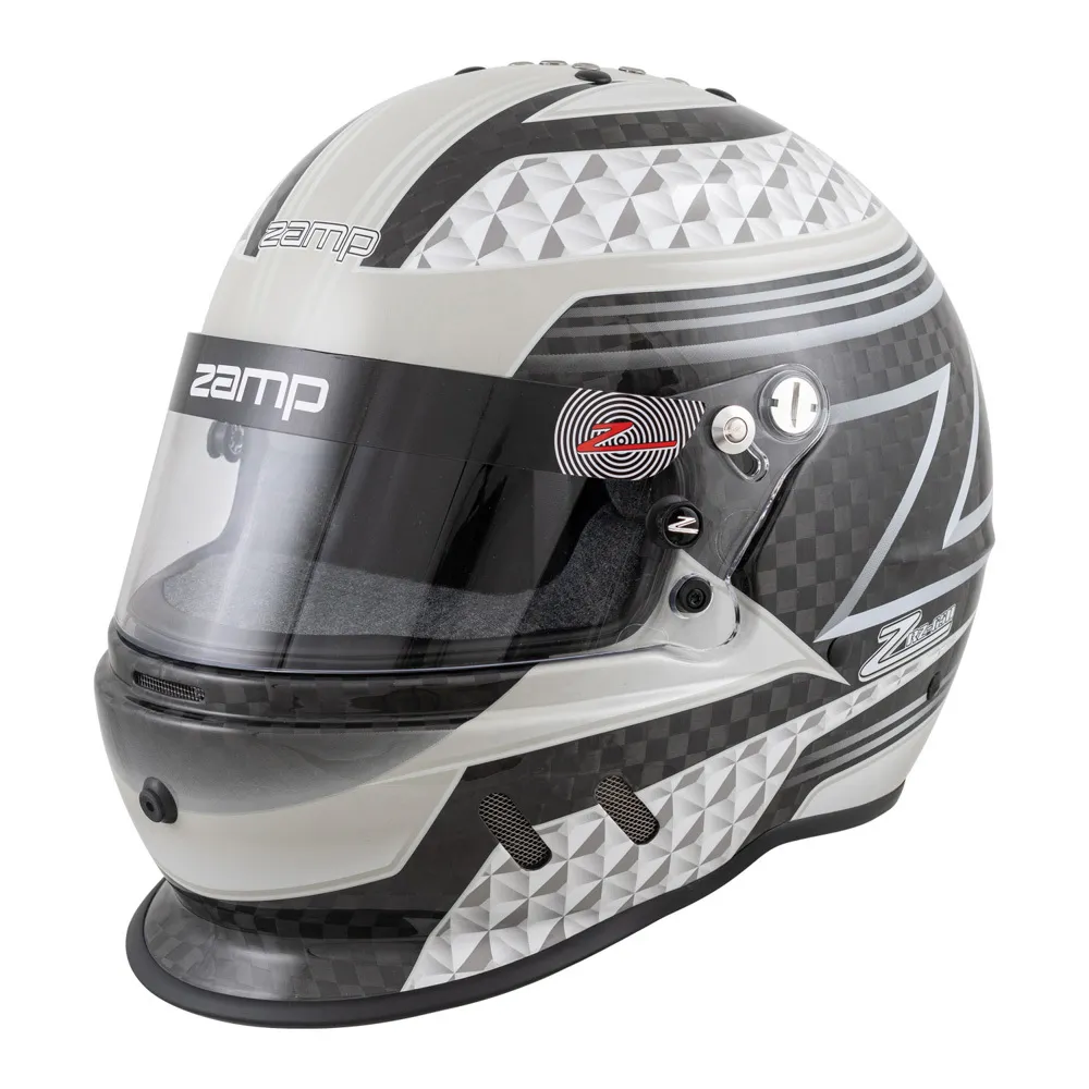 ZAMP Helmet RZ-65D Carbon Large Blk/Gray SA2020 H775C15L