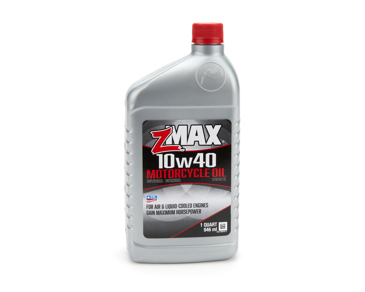 ZMAX Motorcycle Oil 10w40 32oz. Bottle 88-840