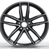 19X8.5 WF Aftermarket Wheel ML0084 Gunmetal Machine Face 5X112/66.45, ET 30 mm