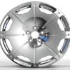 19X8.5 WF Aftermarket Wheel ML0099-1 Polish 5X112/66.45, ET 30 mm