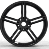 22X9.5 WF Aftermarket Wheel ML0073-20 Glossy Black 5X108/63.4, ET 35 mm