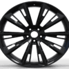 21X9.5 WF Aftermarket Wheel ML0170 Glossy Black 5X112/66.45, ET 28 mm