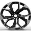 22X10.0 WF Aftermarket Wheel ML0171-2 Glossy Black 5X112/66.45, ET 28 mm