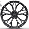 21X9.0 WF Aftermarket Wheel ML0384-1 Gunmetal Machine Face 5X108/63.4, ET 35 mm