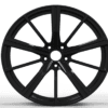 20X8.5 WF Aftermarket Wheel ML0225 Glossy Black 5X112/66.45, ET 32 mm