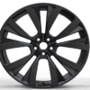 21X9.0 WF Aftermarket Wheel ML0187 Matt Black 5X108/63.4, ET 38 mm