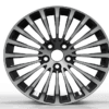 18X8.0 WF Aftermarket Wheel ML0188-1 Gunmetal Machine Face 5X114.3/60.1, ET 35 mm