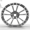 20X9.0 WF Aftermarket Wheel ML0489 Gunmetal Machine Face 5X112/66.45, ET 30 mm