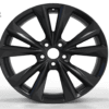 19X8.5 WF Aftermarket Wheel ML0338-2 Hyper Black 5X114.3/60.1, ET 35 mm