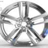 20X9.0 WF Aftermarket Wheel ML0445-1 Polish 5X112/57.1, ET 35 mm