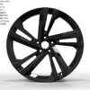 21X9.0 WF Aftermarket Wheel ML0432-1 Glossy Black 5X112/57.1, ET 34 mm