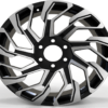 20X8.5 WF Aftermarket Wheel ML0363 Black Machine Face 6X139.7/95.1, ET 35 mm
