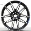 19X9.5 WF Aftermarket Wheel ML0377-1 Glossy Black ,  Polish 5X112/66.5, ET 35 mm