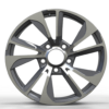20X8.5 WF Aftermarket Wheel ML0217 Gunmetal Machine Face 5X150/110, ET 40 mm