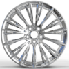19X8.0 WF Aftermarket Wheel -657253-1 PVD ( Black) 5X112/67.1, ET 38 mm