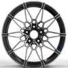 18X8.0 WF Aftermarket Wheel ML0070-12 Glossy Black 5X120/72.56, ET 30 mm