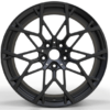 19X9.5 WF Aftermarket Wheel ML0071-2 Matt Black 5X120/72.56, ET 35 mm