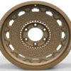 20X10.0 WF Aftermarket Wheel ML0351-3 Matt Bronze, Milling 6X139.7/100, ET -15 mm