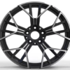 19X8.5 WF Aftermarket Wheel ML0094-2-2 Black Machine Face 5X112/66.5, ET 30 mm