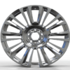 21X9.5 WF Aftermarket Wheel ML0268-1L-1 Polish 5X120/72.56, ET 33 mm