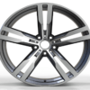 20X8.5 WF Aftermarket Wheel ML0121-2-4 Gunmetal Machine Face 5X112/66.5, ET 25 mm