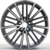 19X8.5 WF Aftermarket Wheel ML0138-2 Gunmetal Machine Face 5X112/66.5, ET 30 mm