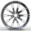 20X8.5 WF Aftermarket Wheel ML0140-2L Gunmetal Machine Face 5X120/72.56, ET 30 mm