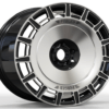 21X9.5 WF Aftermarket Wheel ML0480-6 Black Machine Face 5X120/72.56, ET 38 mm